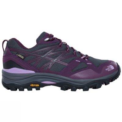 Botas de Montaña The North Face Hedgehog Fastpack Lite II GTX Mujer - Gris Oscuro / Moradas - Chile